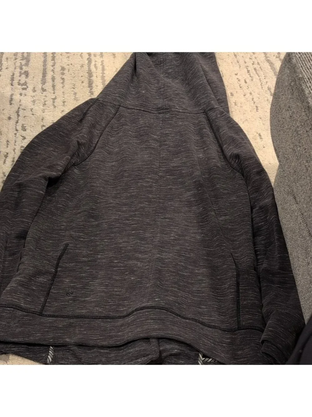 Lululemon Find Your Centre Wrap Heathered Marled Black / Black